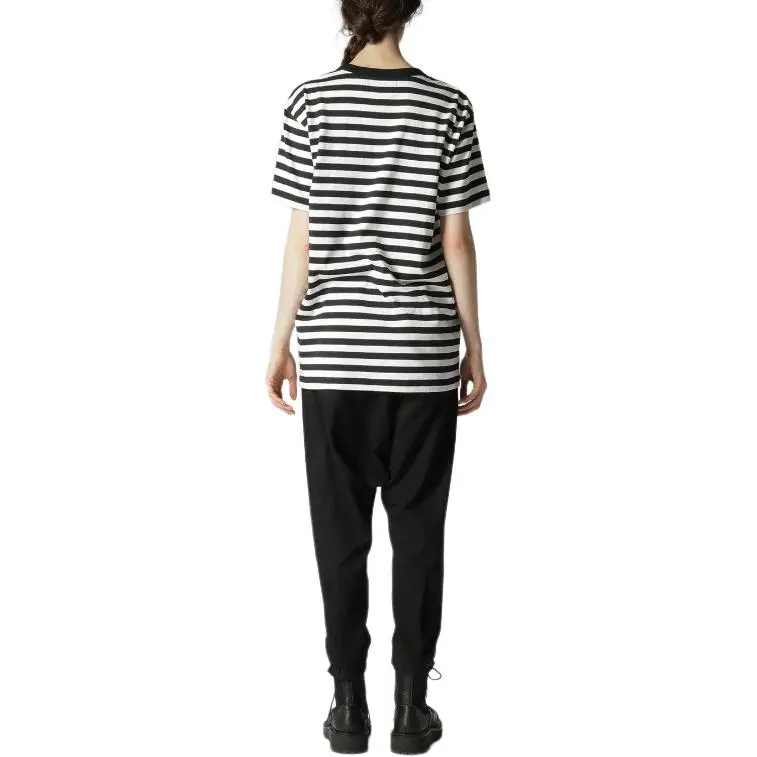 Yohji Yamamoto T Shirt Unisex Black White-3