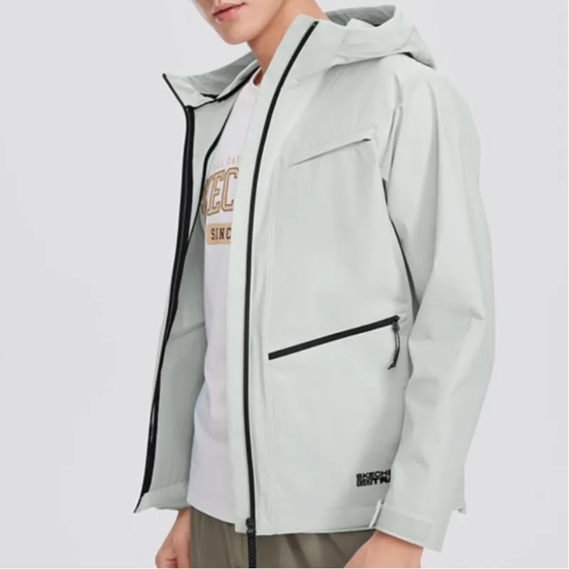 Skechers Jackets & Coats Men's Storm Gray-3