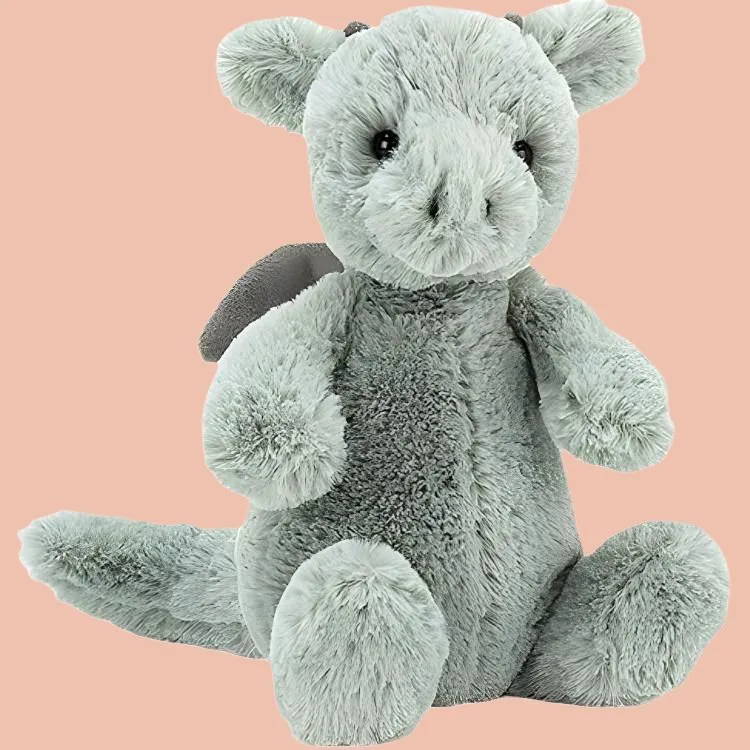 JELLYCAT Bashful Dragon Plush Toy-3
