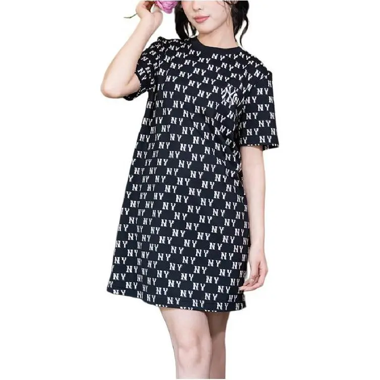 MLB Casual Long Skirts Women's Black-2
