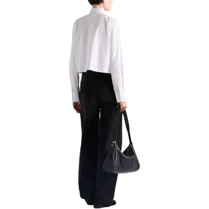 PRADA Embellished Button-Up Shirt-3