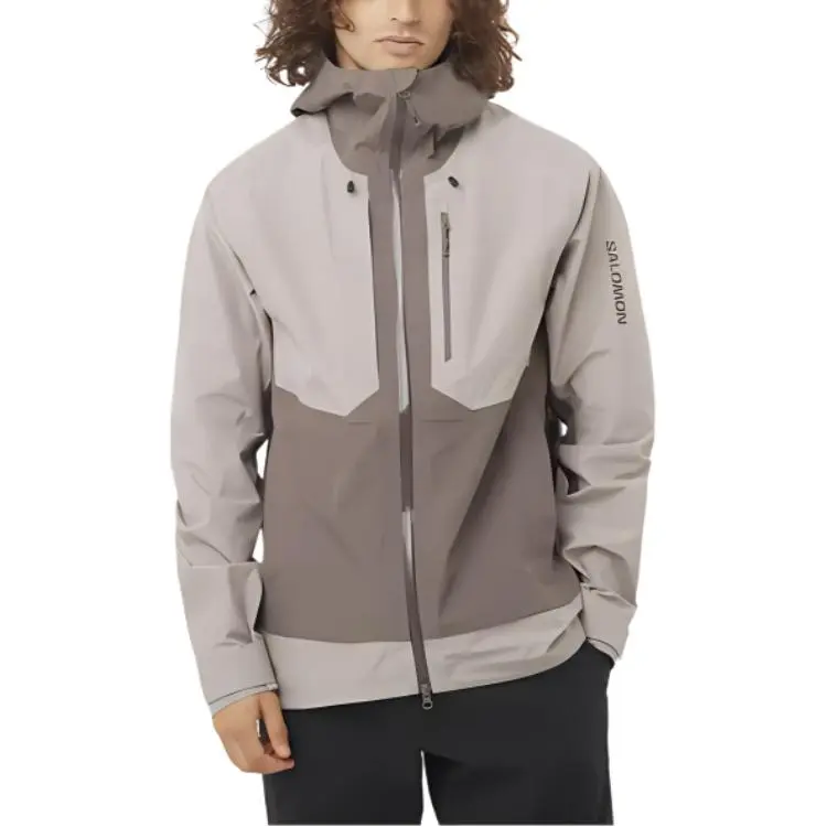 SALOMON OUTLINE Jackets Coats Men's Iron Gray-2