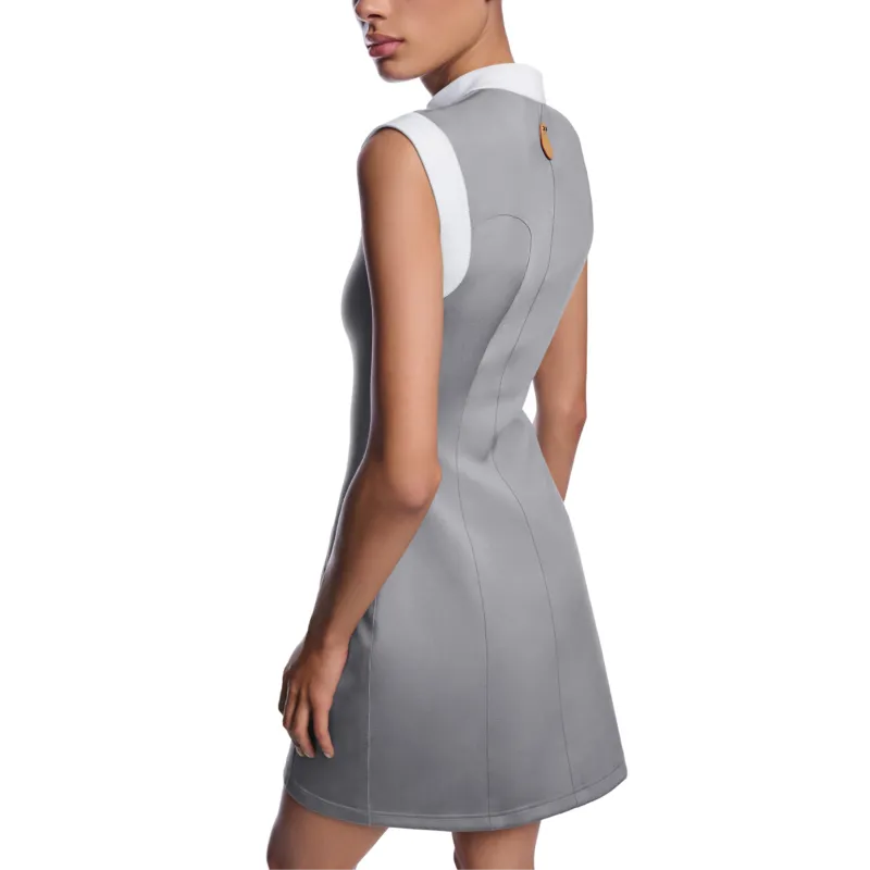 LOUIS VUITTON Technical Jersey Color Block Dress-5