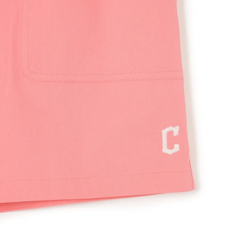 MLB Casual Shorts Women's Pink-3