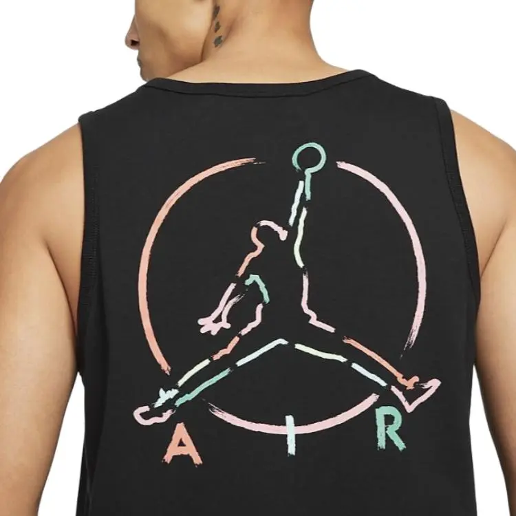 Jordan Jumpman Air Tank Tops Men Black-3