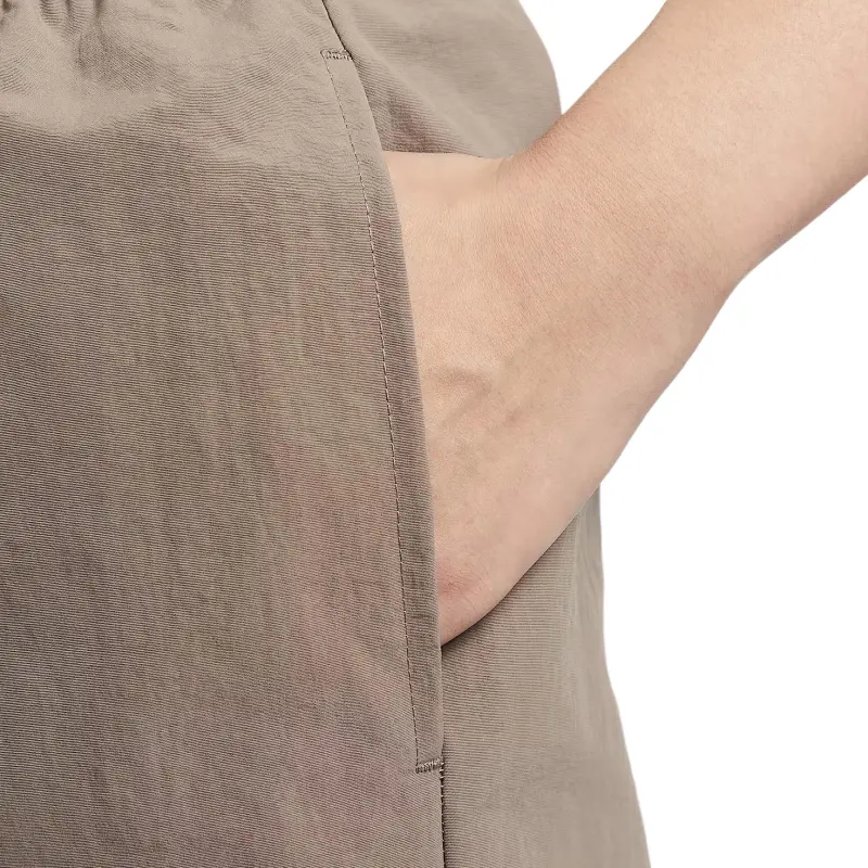 Nike Sportswearwoven Everything Casual Shorts Women's Mink Brown/White-5