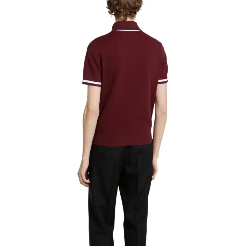 GUCCI Polo Shirts Men Red-3