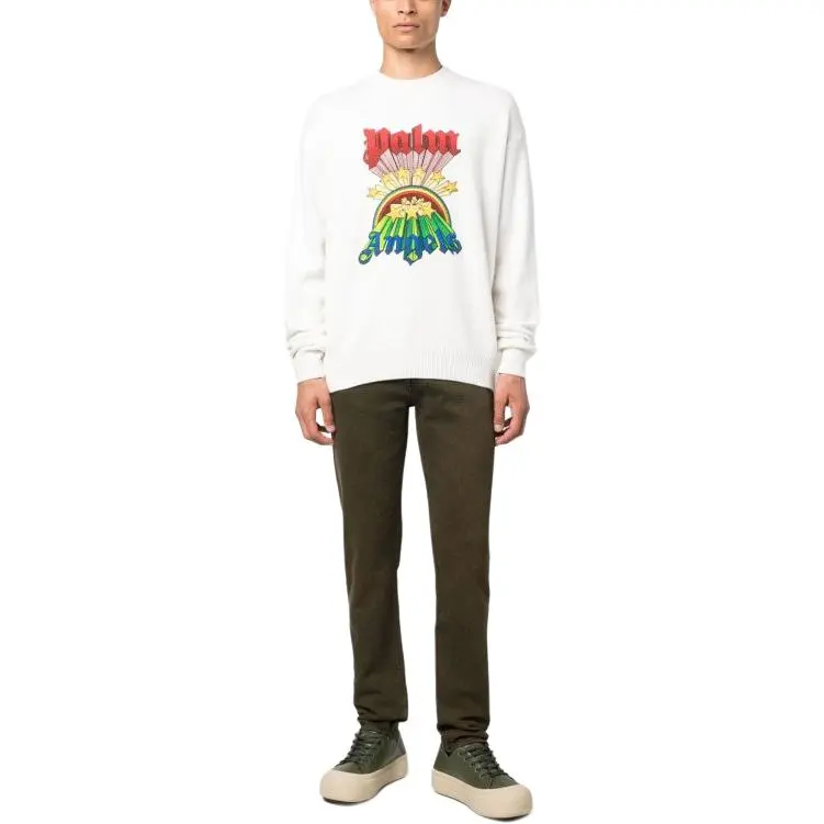 PALM ANGELS Rainbow Stars Knitwear-2