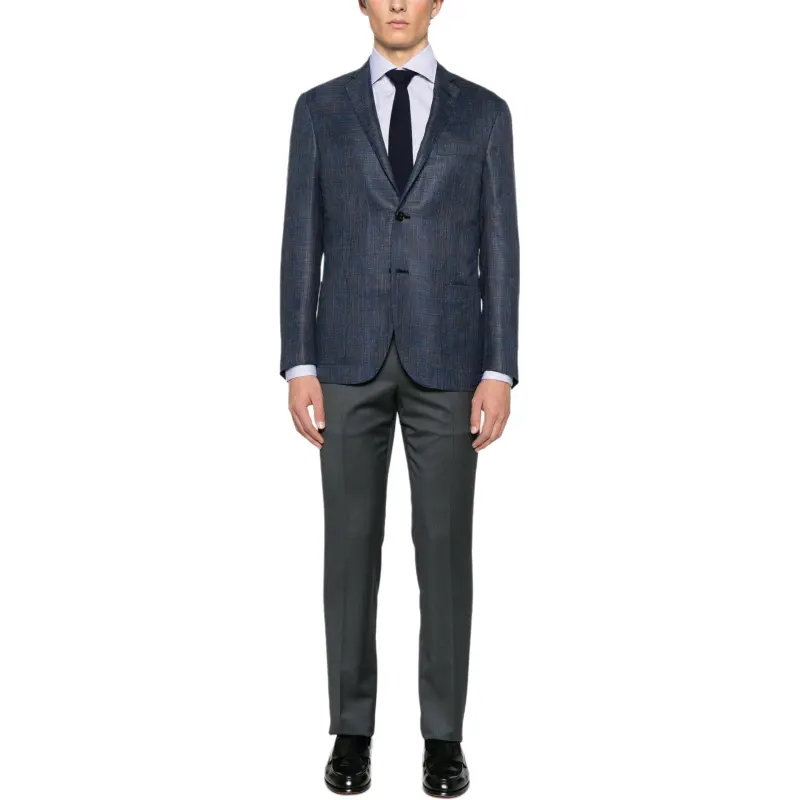 Ermenegildo Zegna Wool Trousers-1