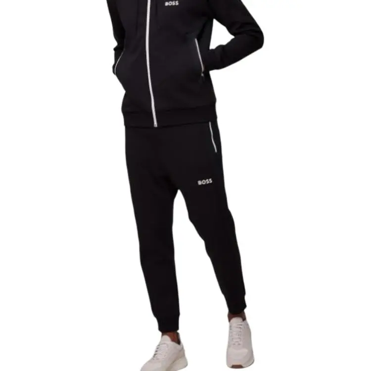 HUGO BOSS Logo print Track Pants-4