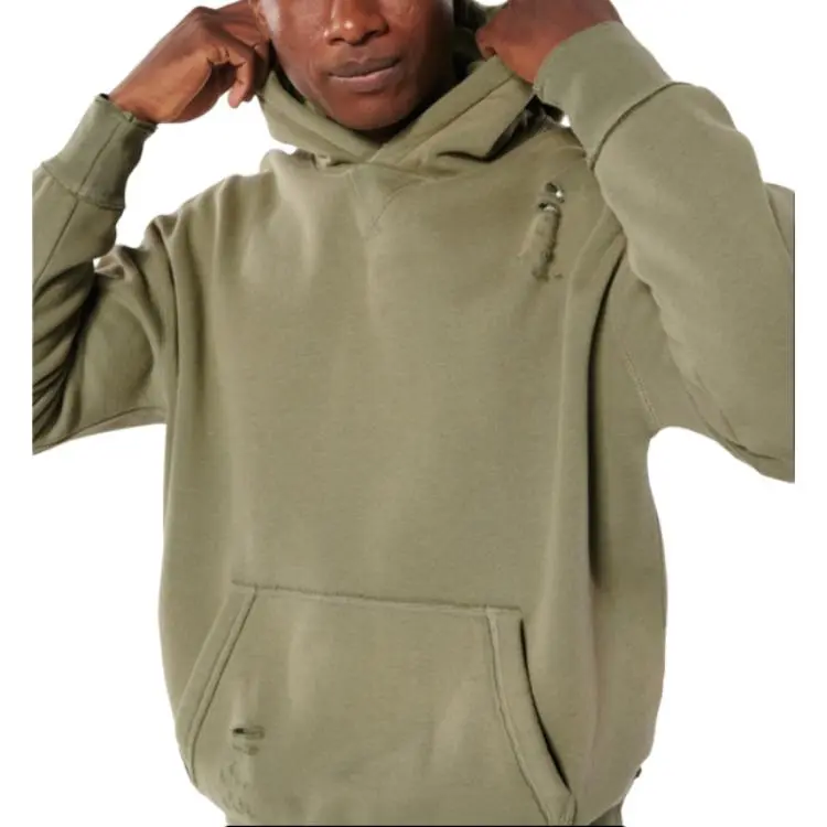 Hollister Sweatshirt Men's Olive Green-1