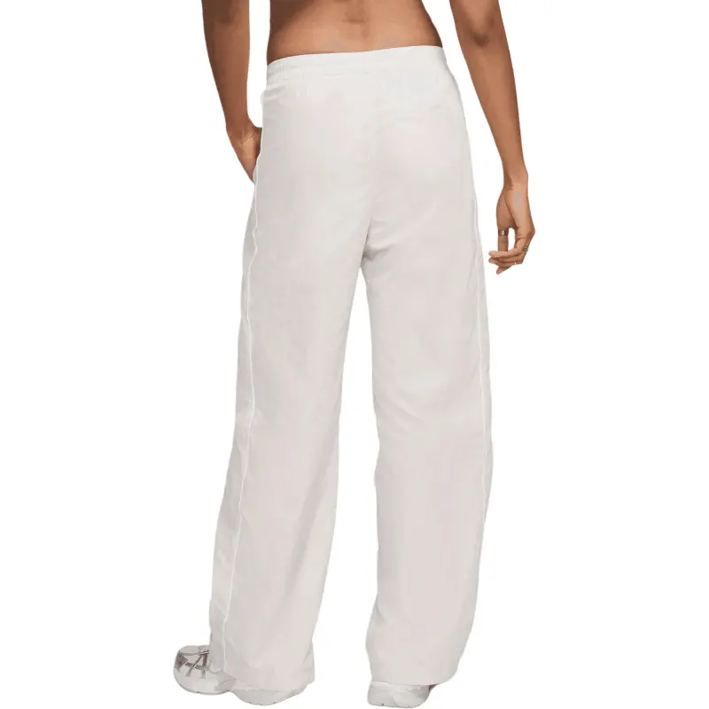 Nike High Waisted Woven Open Hem Trousers 'Light Orewood Brown/White'-1