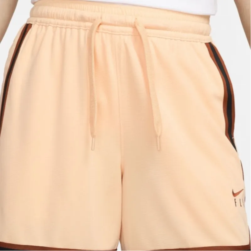 Nike Basketball Shorts Women's Yellow-3