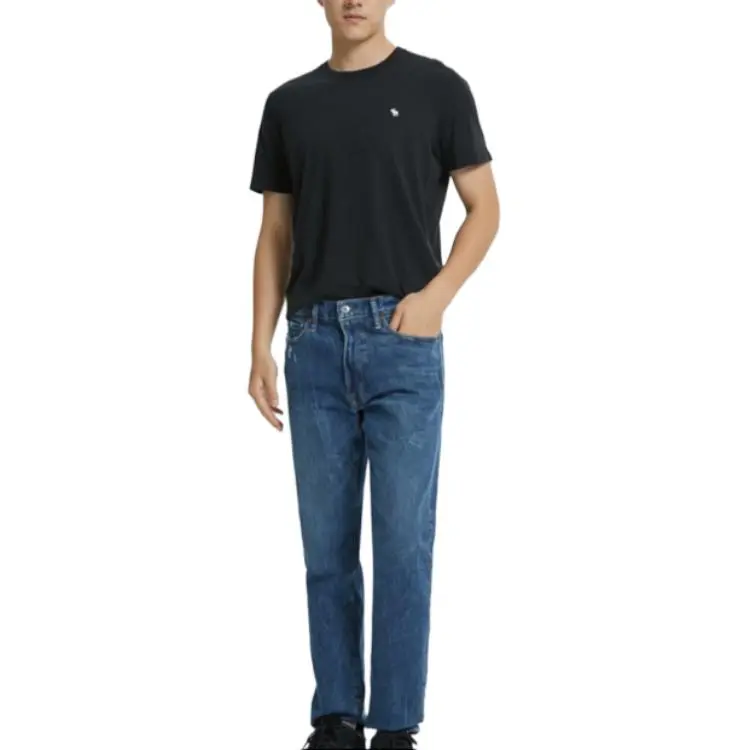 Abercrombie＆Fitch T Shirt Men's Black-1