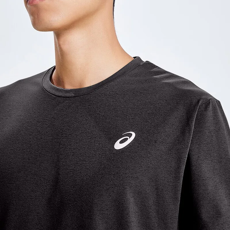 Asics Men Running T Shirts Men Black-3