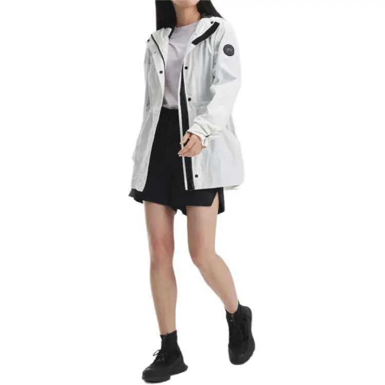 Canada Goose Black Mark Jackets Women's White-4