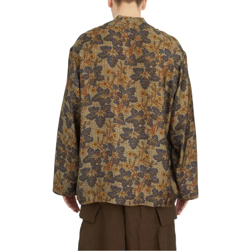 UMA WANG Floral Print Tie Jacket-4