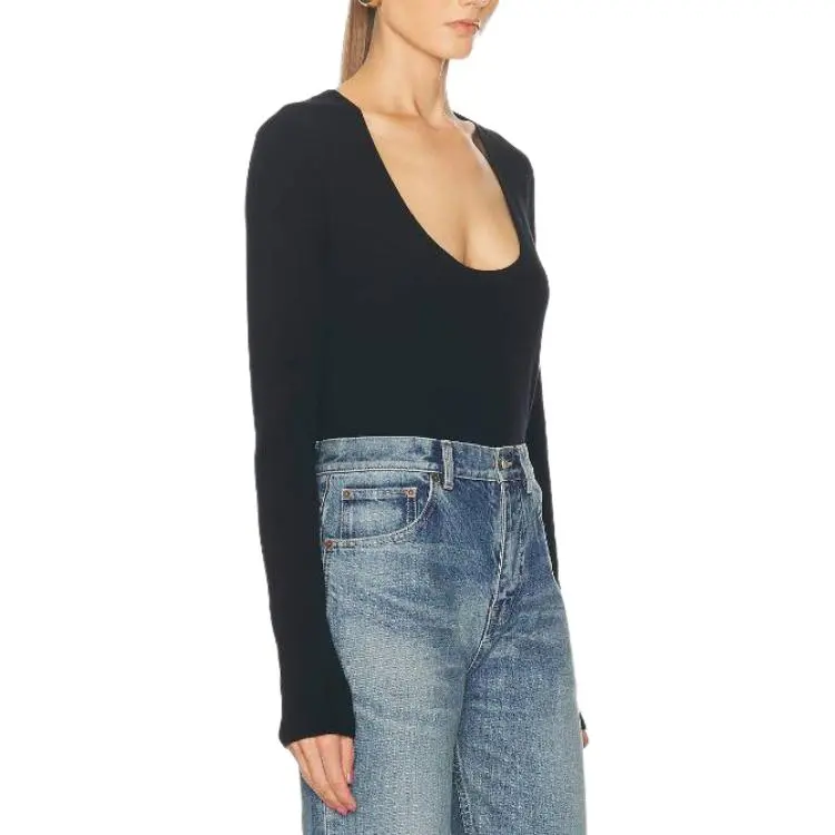 SAINT LAURENT Knitwear Women's Black-2