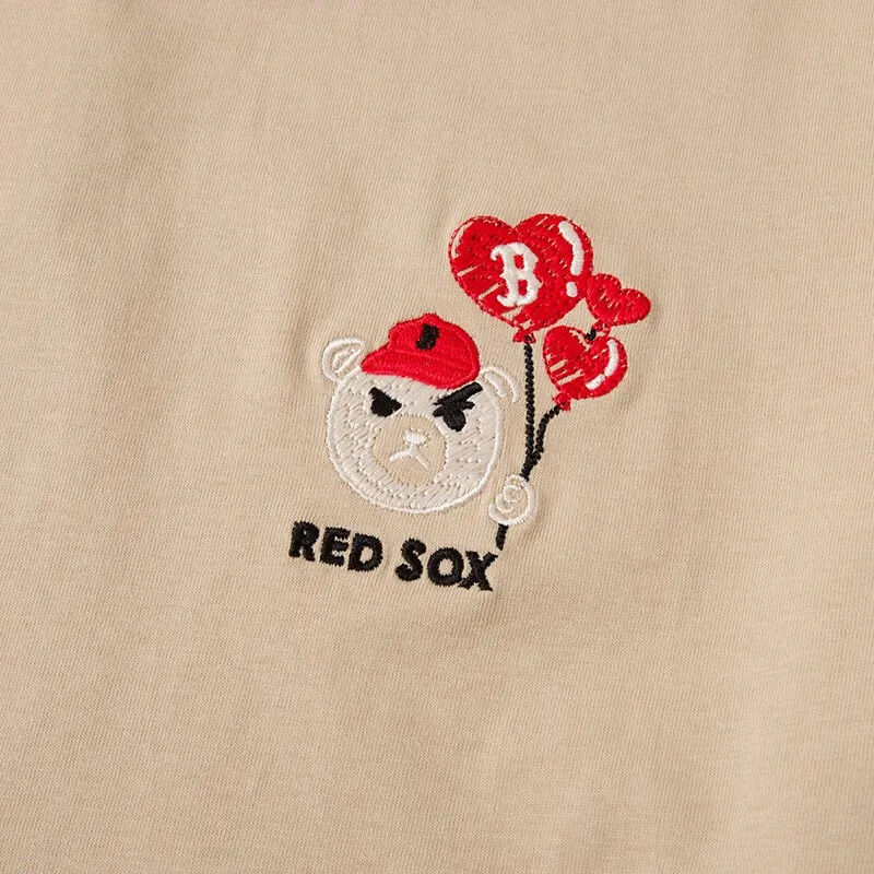 MLB Short Sleeved Dress Women's Khaki-3