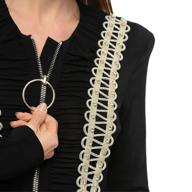 BALMAIN Crystal embellished Midi Dress-3