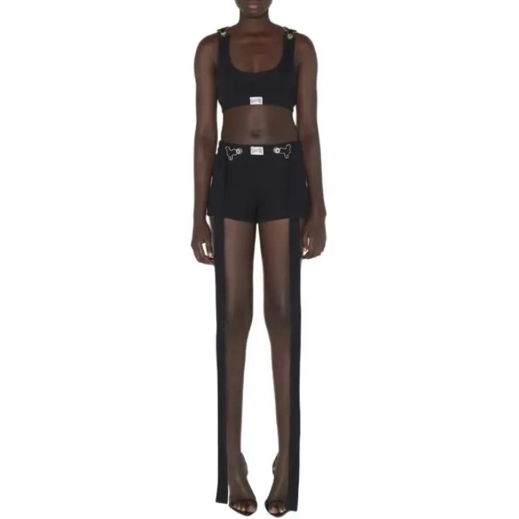 Jean Paul Gaultier Racerback Cropped Top-1