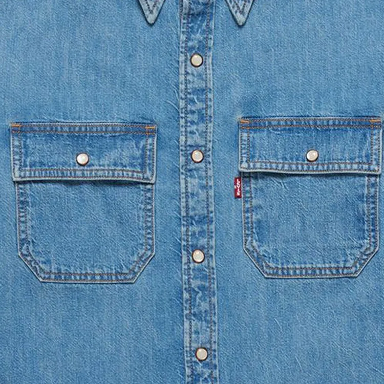 JJJJound X Levi's Western Denim Shirt-1