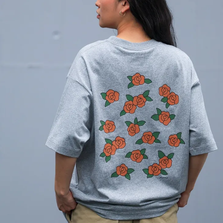 Champion Yusuke Komori Collaboration Model T-Shirts Unisex Gray-3
