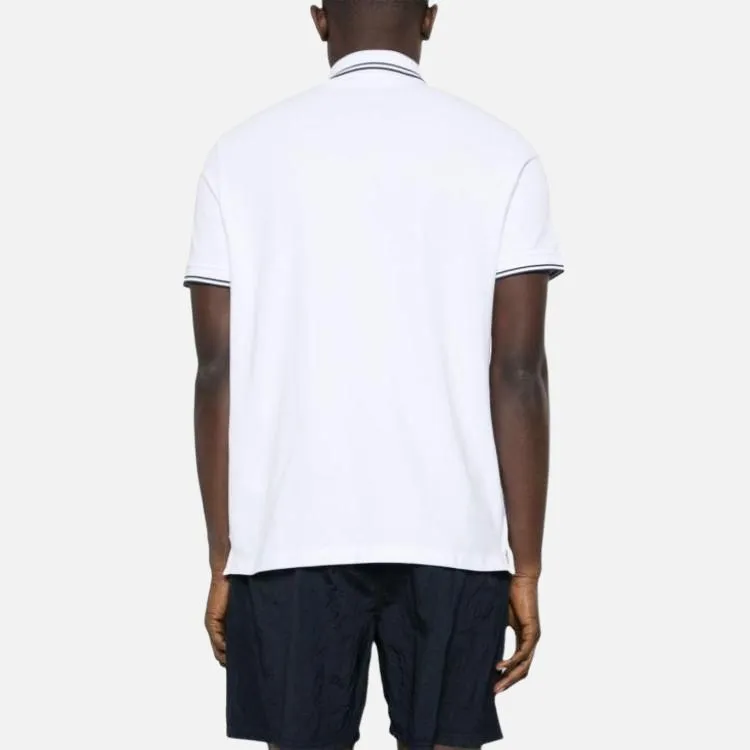 STONE ISLAND Logo Patch Short Sleeved Polo Shirt-2