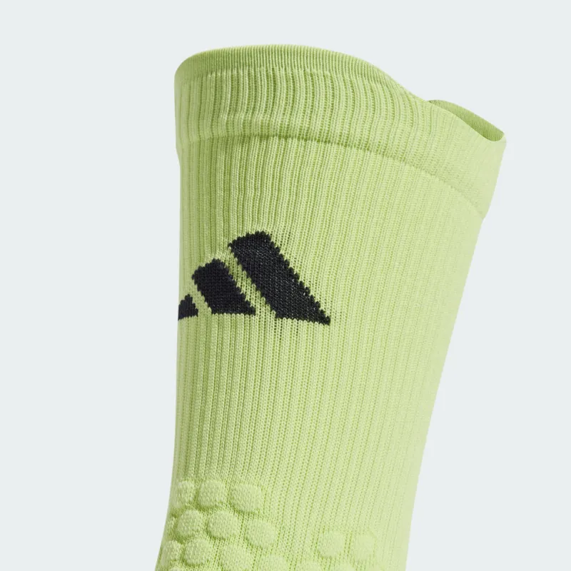 Adidas RUNXUB23 1PP Mid-Calf Socks Unisex 1 Pack Pulse Lime Green/Black-2