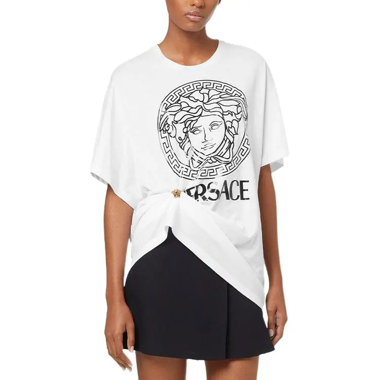 VERSACE SS22 T Shirt Women's White-1