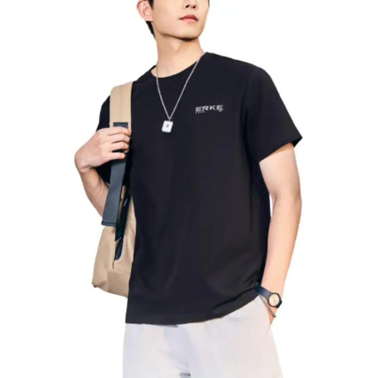 Erke Variety Training Collection T Shirt Men's Jet Black-2