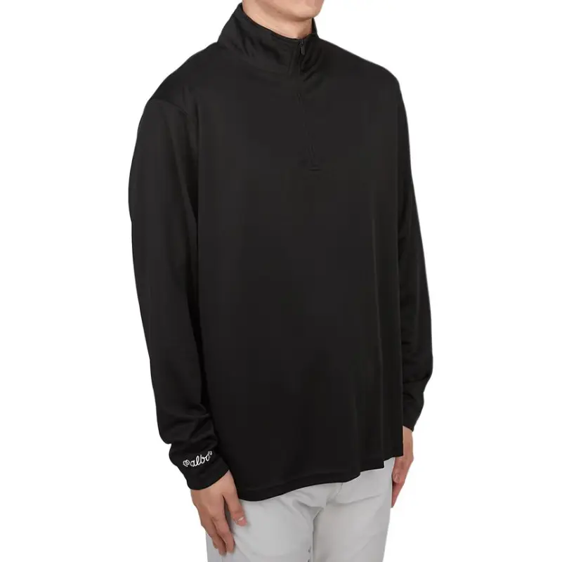 Malbon Golf T Shirt Men's Black-2