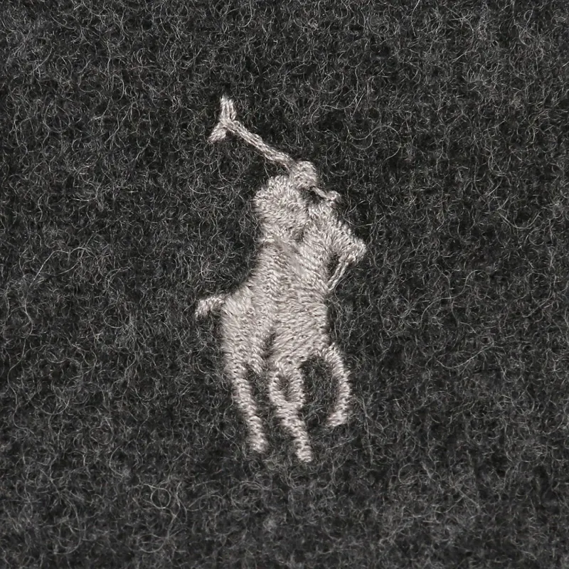 Polo Ralph Lauren Knit Scarves Unisex Dark Gray-4
