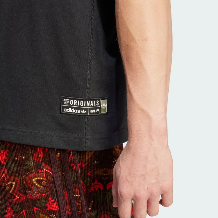Adidas Originals T Shirt Men's Black-4