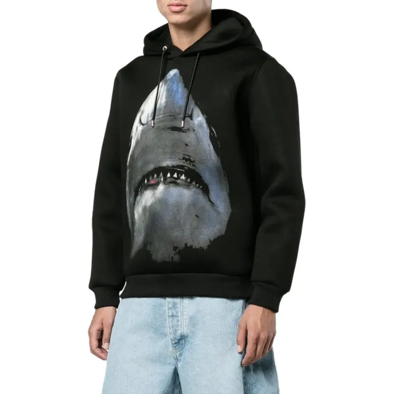 Givenchy Sweatshirt Unisex Black Blue-4
