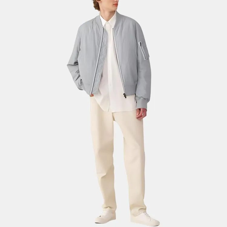 MUJI LABO Series Jackets Coats Men's Light Gray-5