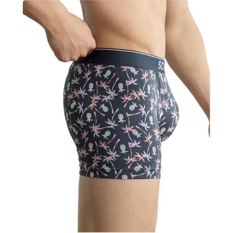 Shuya Underpants Men's 1 Pack Dark Gray-4