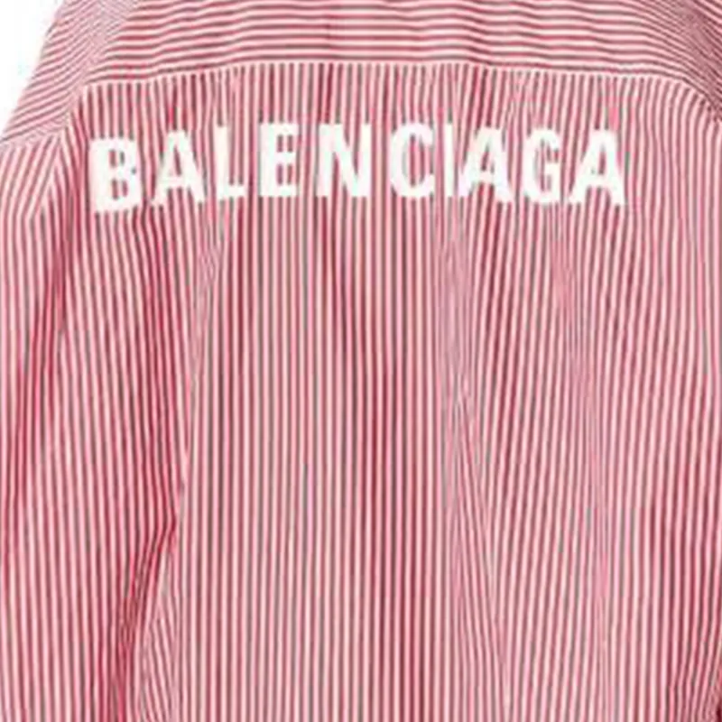 Balenciaga Striped Oversized Shirt-3