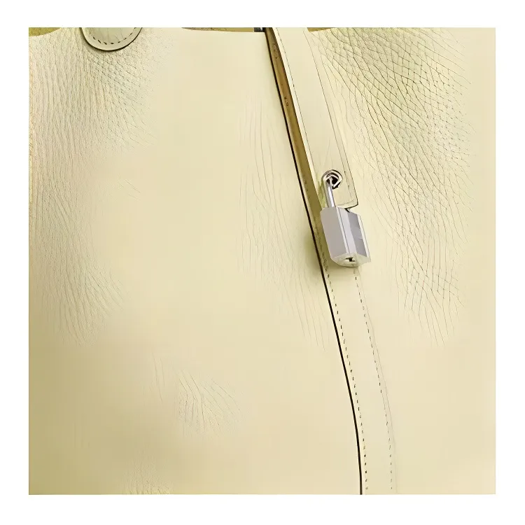 HERMES Picotin Lock Clemence Bullock Leather Basket Bag, Bucket Bag, Handbag Women's Yellow Middleton-2