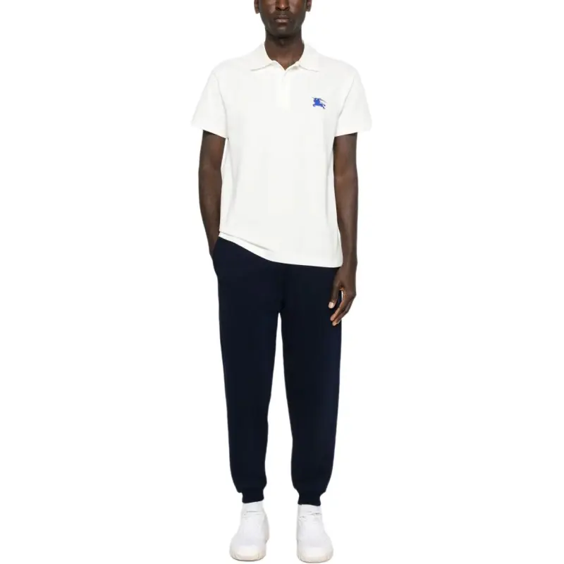 Burberry Equestrian Knight Embroidered Polo Shirt-1