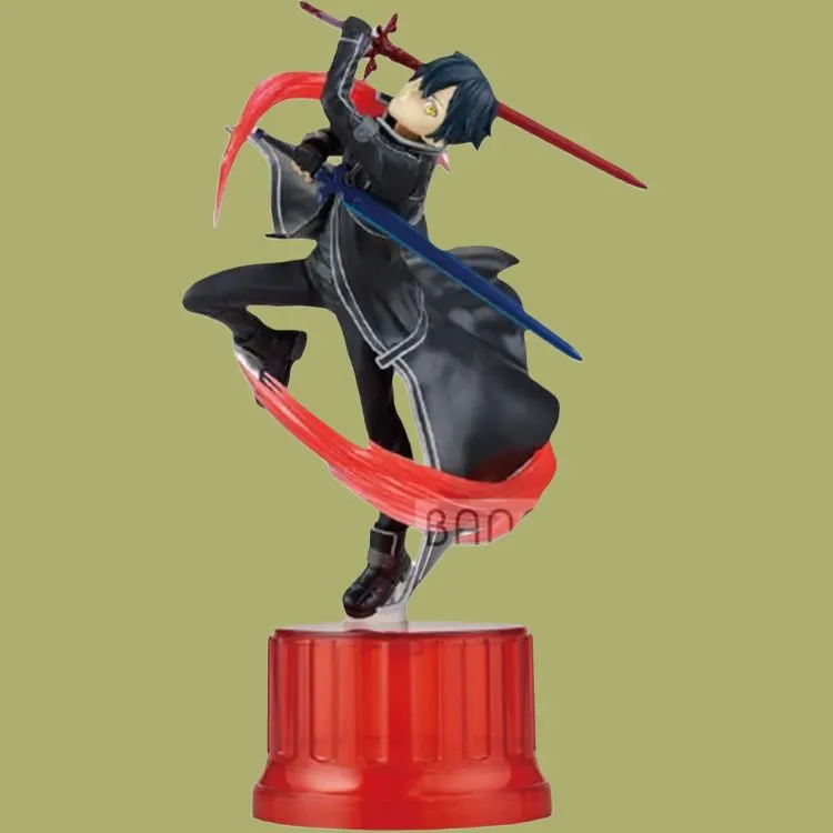 BANPRESTO Sword Art Online Integral Factor Espresto Est Extra Motions Kirito Alicization Version Figure Black/Red-4