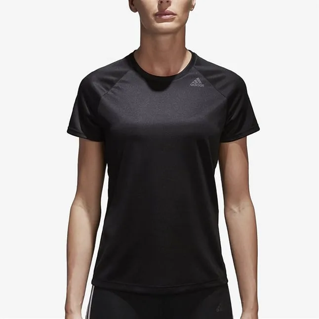 Adidas Essential Raglan Sleeve T Shirt Women's Black-2