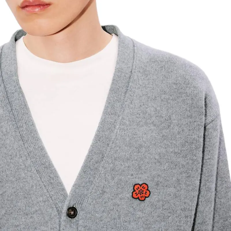 KENZO Boke Flower Embroidered Cardigan-6