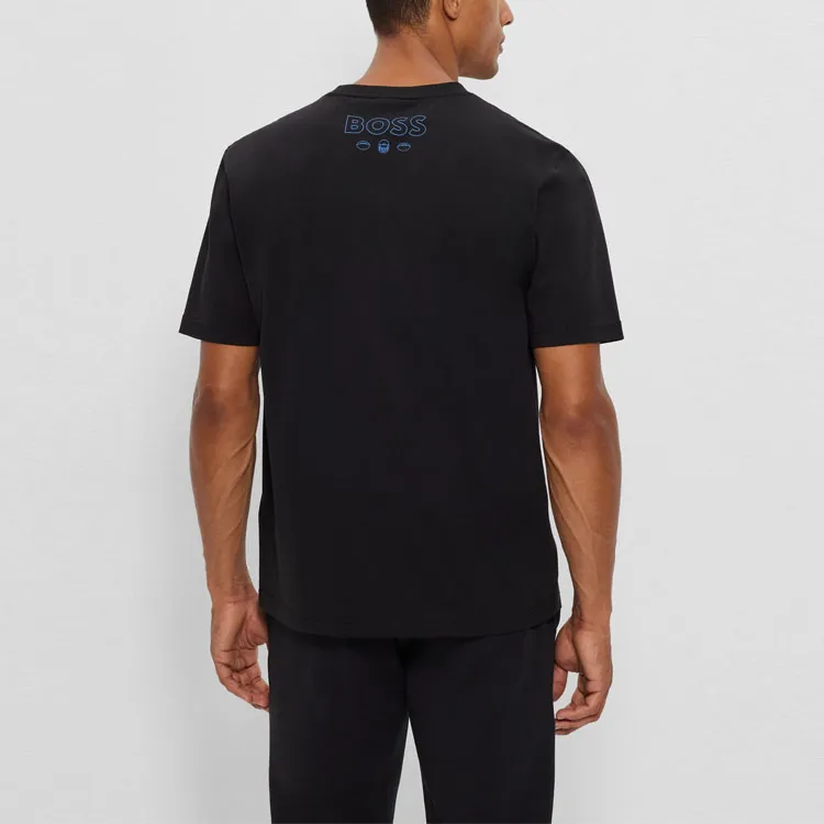 Nfl X HUGO BOSS T Shirts Men Black-3