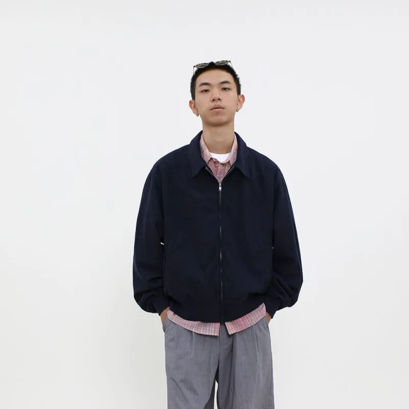 LIVINGTOWN Jackets Coats Unisex Navy Blue-2