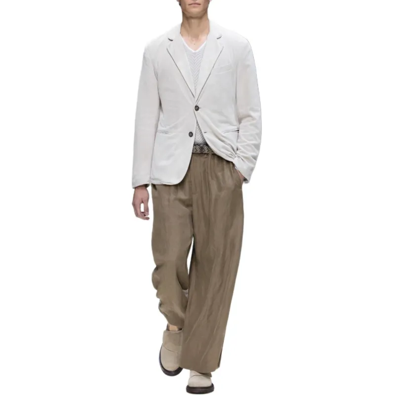 GIORGIO ARMANI Cashmere Viscose And Silk Jacquard Jumper-2