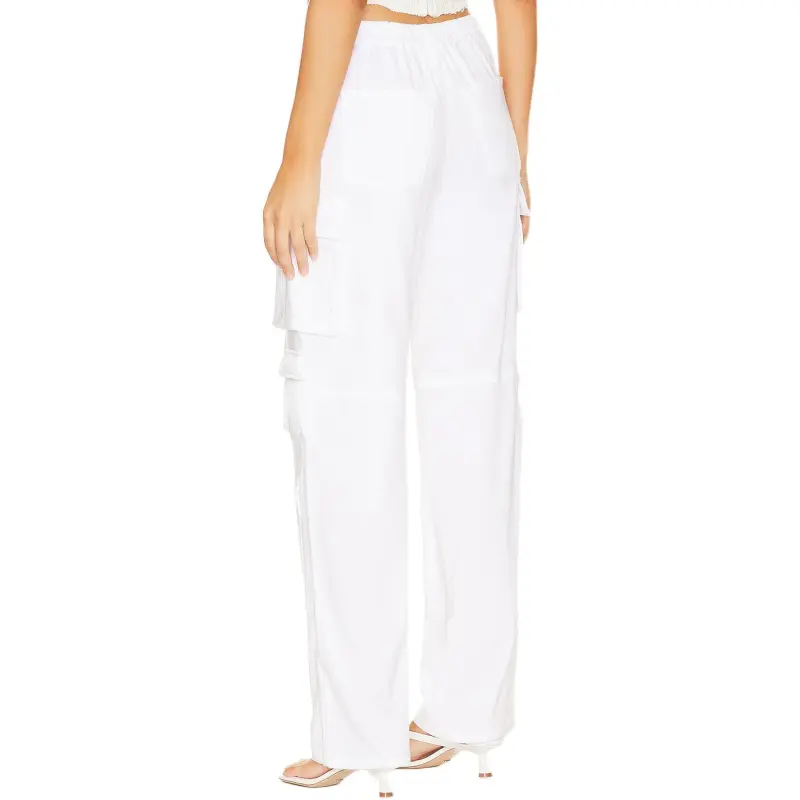 ALICE+OLIVIA Cargo Pants Women's White-1