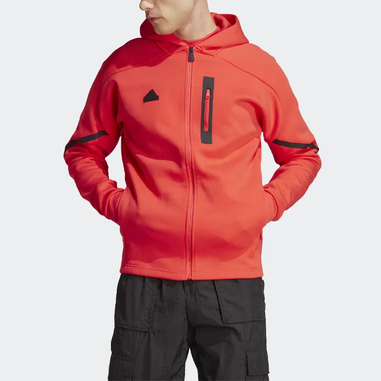 Adidas Jackets Men Red-2