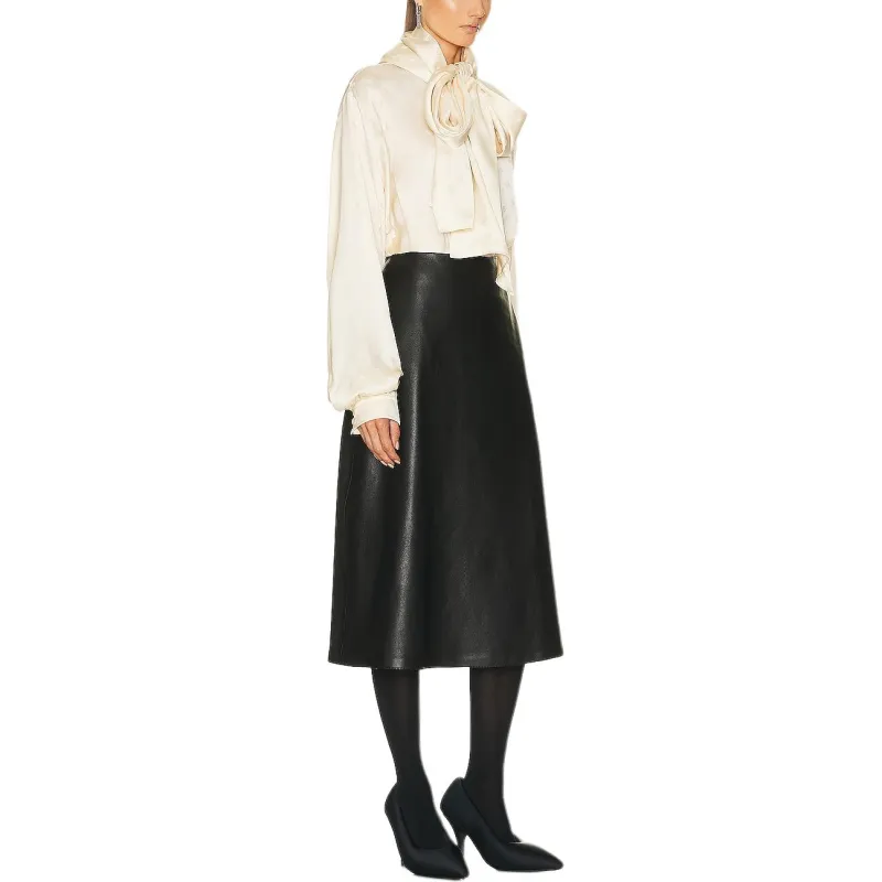 Balenciaga Ivory Hooded Blouse 'Ivory'-2