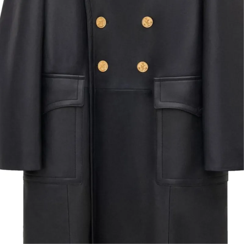 LOEWE Coats Unisex Marine Blue-4